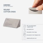 Anyah Round Cotton Pads Eco - 490Pack