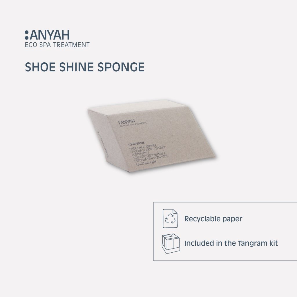Anyah Shoe Shine Sponge - 240Pack