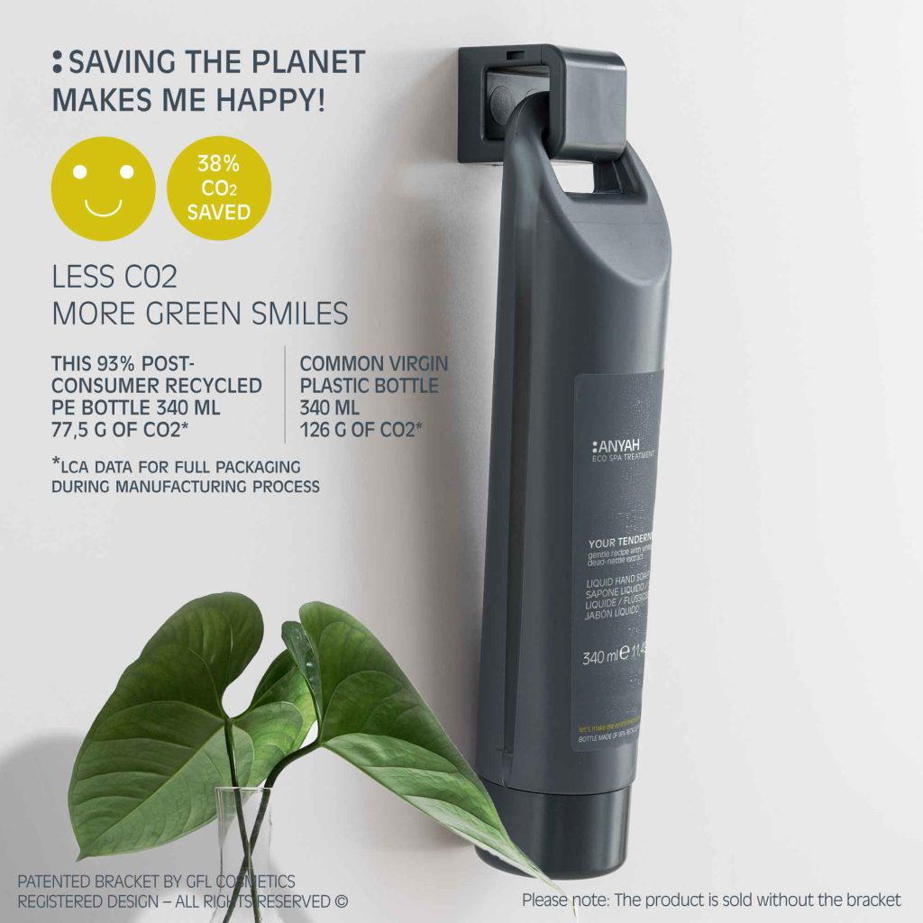 Anyah Liquid Hand Soap Cartridge For Dispenser - Nordic Ecolabel Certified (340 ml) - 24Pack