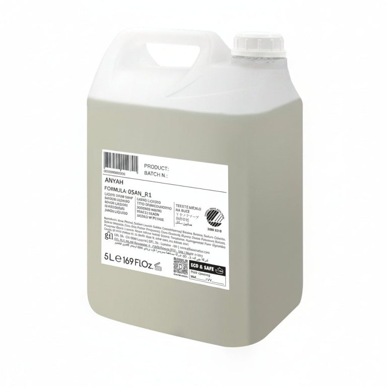 Anyah Течен сапун за раце, сертифициран со Nordic Ecolabel, канистер (5 L) – пакување од 2