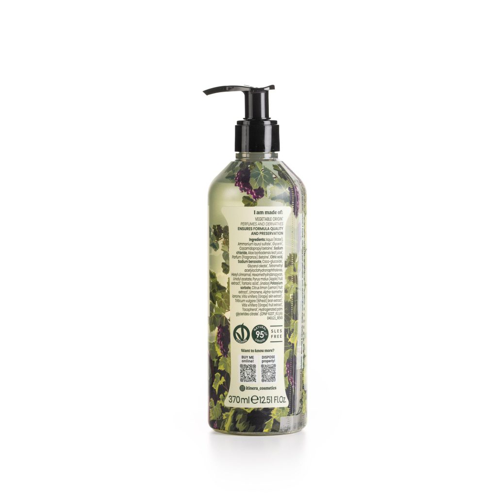 Itinera Smoothing Body Wash With Locked Pump (370 ml) - 18Pack
