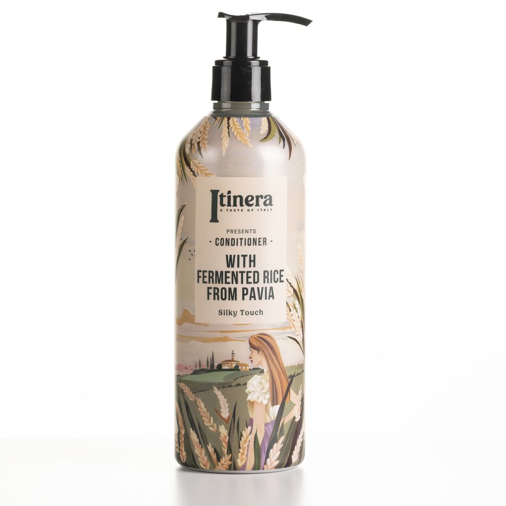 Itinera Silky Touch Conditioner With Locked Pump (370 ml) - 18Pack