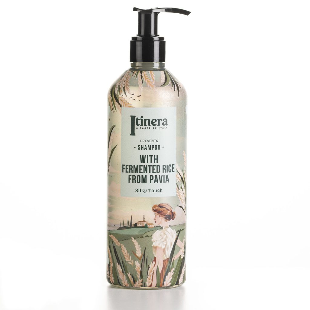 Itinera Silky Touch Shampoo With Locked Pump (370 ml) - 18Pack