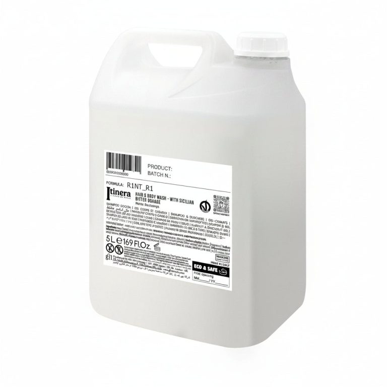Itinera Daily Recharge гел за коса и тело, канистер (5 L) – пакување од 2