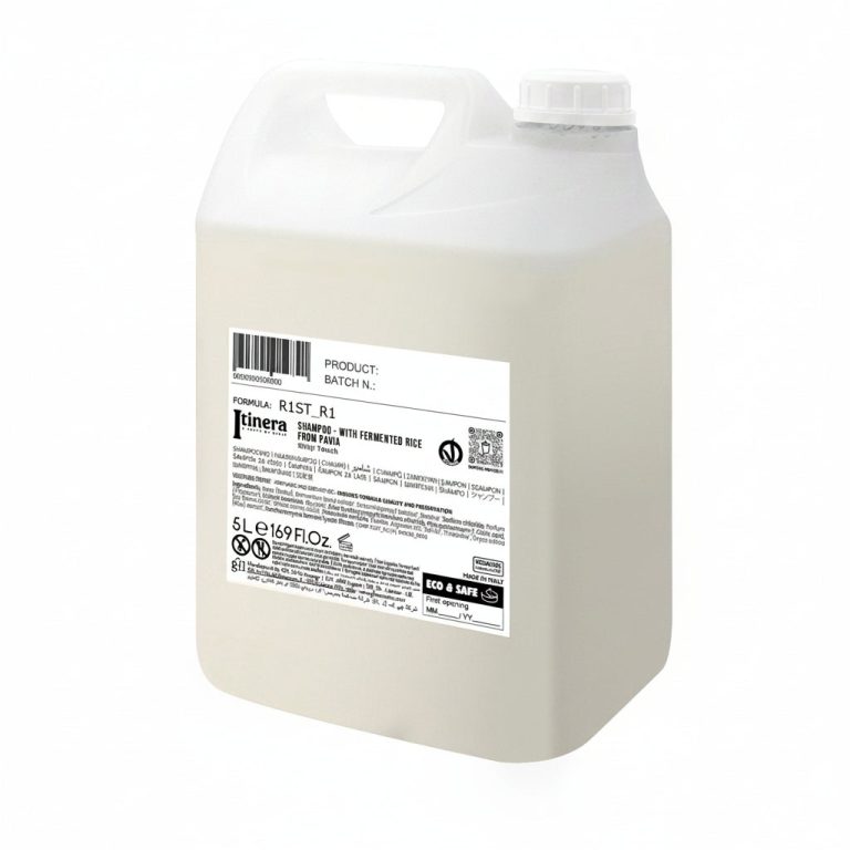 Itinera Silky Touch шампон, канистер (5 L) – пакување од 2