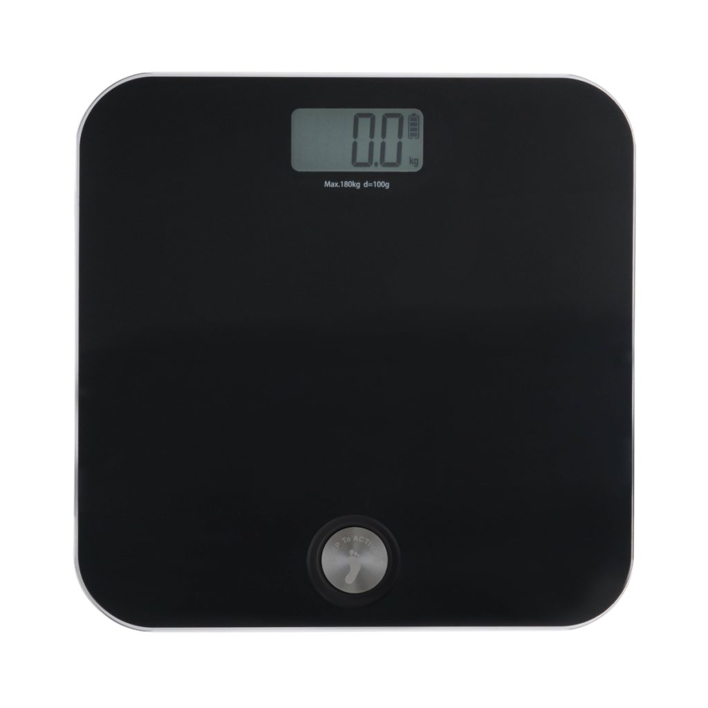 Dyna bathroom scale operation battery-free