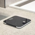 Dyna bathroom scale operation battery-free