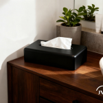 Sanibox tissue dispenser rectangular black