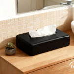 Sanibox tissue dispenser rectangular black