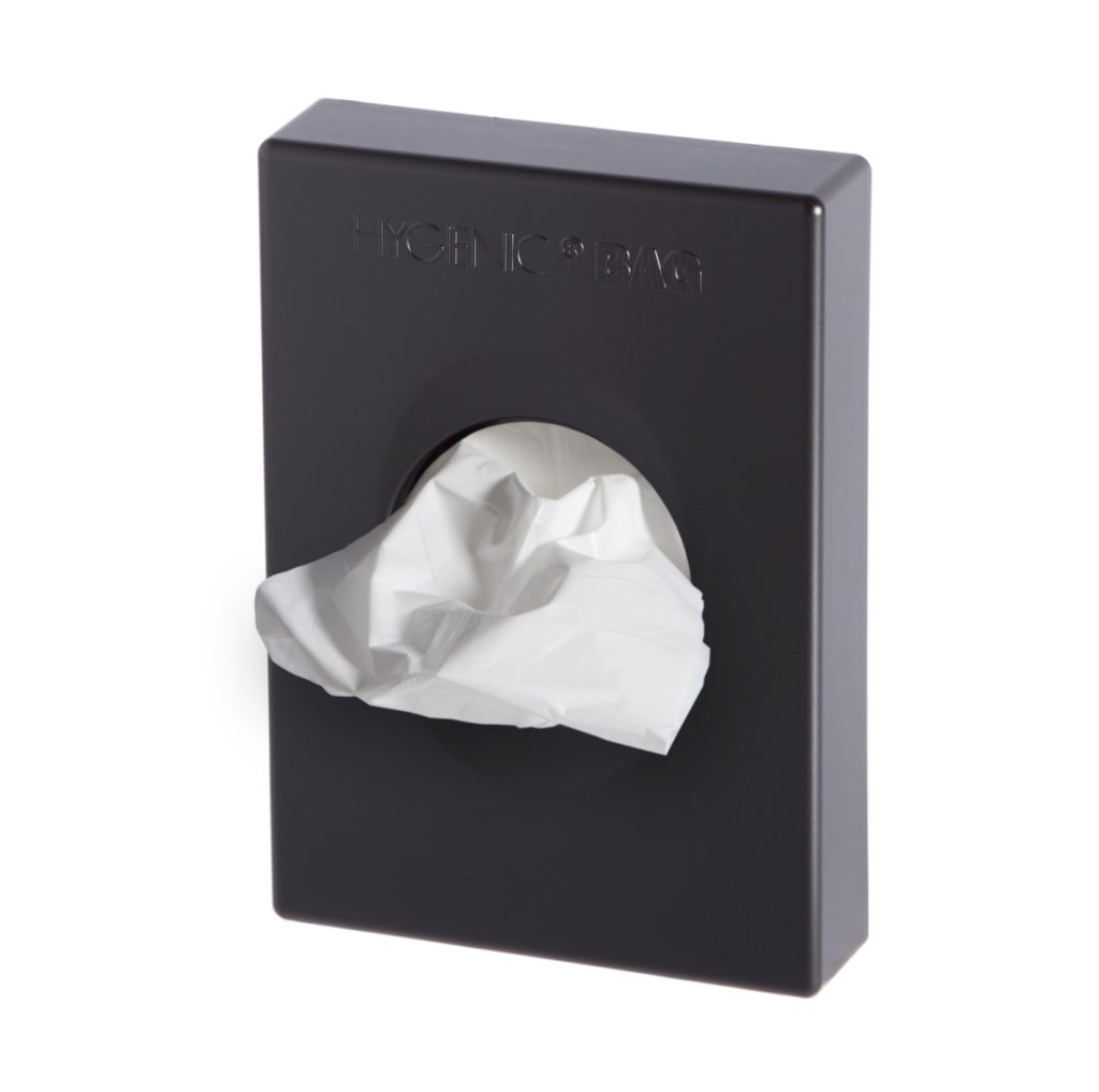 Sanibox Hygienic Bag Dispenser Matte Black