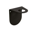 Single black bottle holder