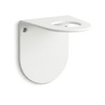 Single white bottle holder