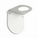 Single white bottle holder