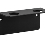 Double black bottle holder