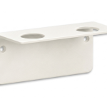 Double white bottle holder