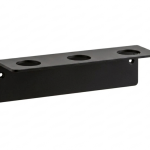 Triple black bottle holder