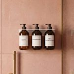 Triple white bottle holder