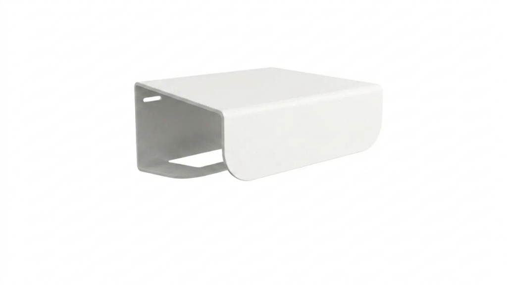 White toilet roll holder with shelf