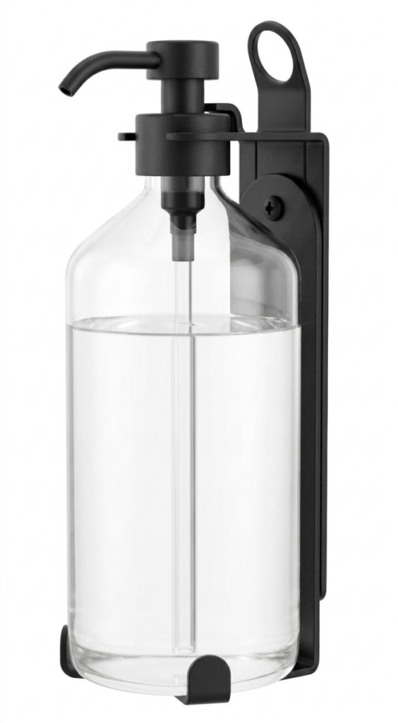 Secure anti-theft bottle holder