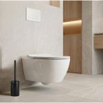 Compact Toilet Brush Matt Black