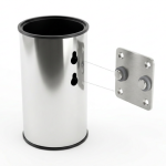 Compact Toilet Brush Stainless Steel