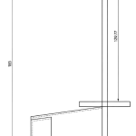 Toilet roll holder with reserve
