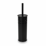 Toilet brush + holder matte black