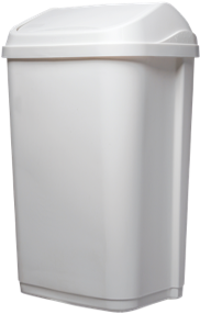 Корпа SwingTop, бела, 25 L