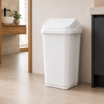 SwingTop Bin White 50L