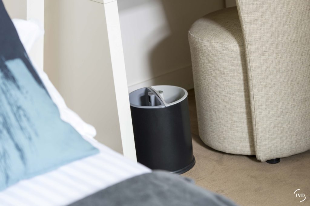 Round sorting bin – 2 Containers