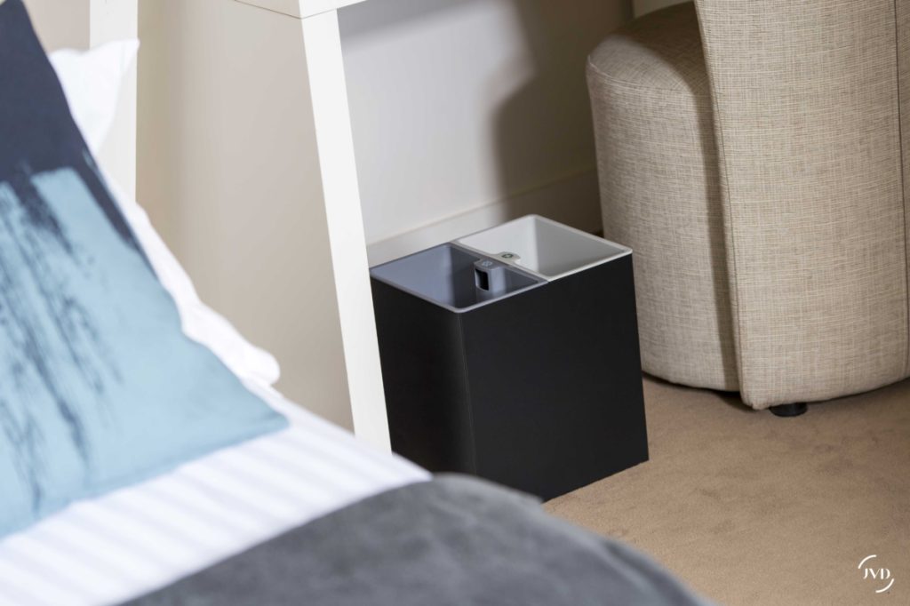 Rectangular sorting bin – 2 Containers