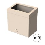 Cardboard office bins 6L