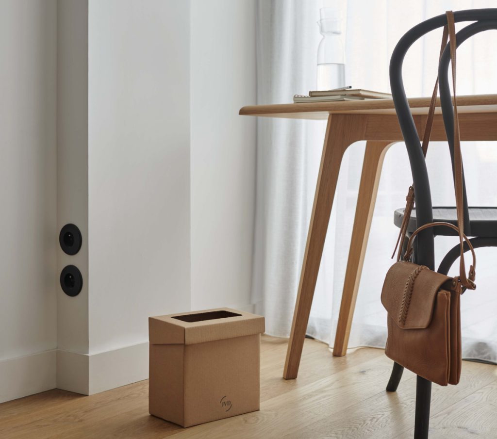 Cardboard office bins 6L