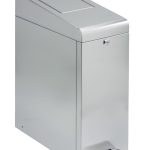 Stainless steel feminine hygiene bin