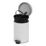 Pedal bin 3L white