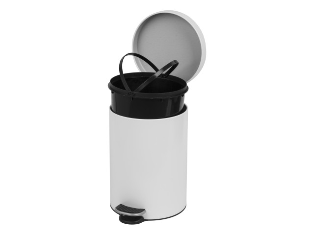 Pedal bin 3L white