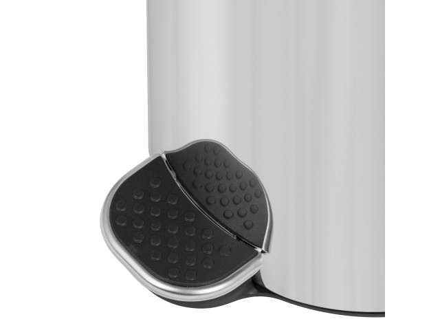 Round Pedal bin 3L stainless steel