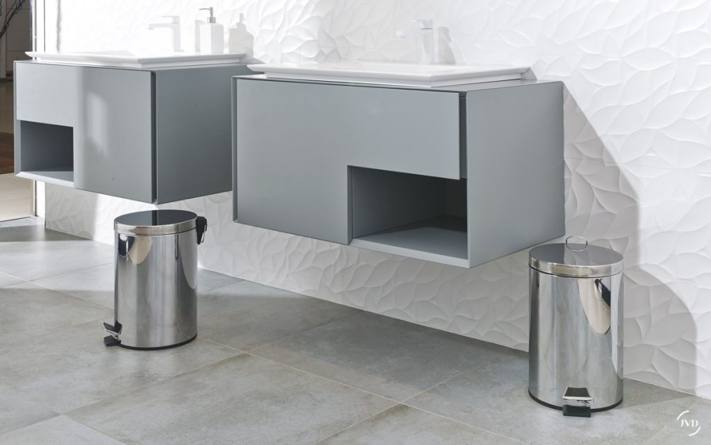 Round Pedal bin 5L stainless steel