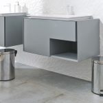 Round Pedal bin 5L stainless steel