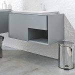 Round Pedal bin 12L stainless steel