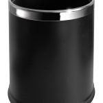 Round bin 10L black