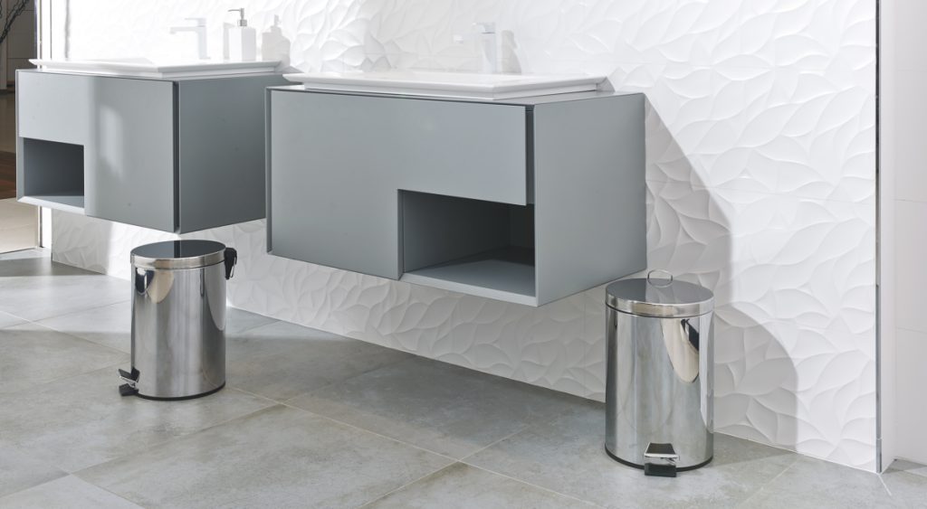 Round Pedal bin 30L S/S