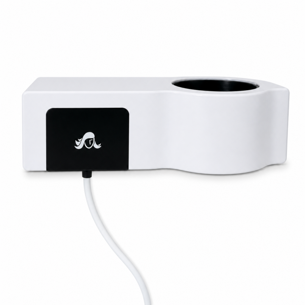 Wallmount Hairdryer Alteo White