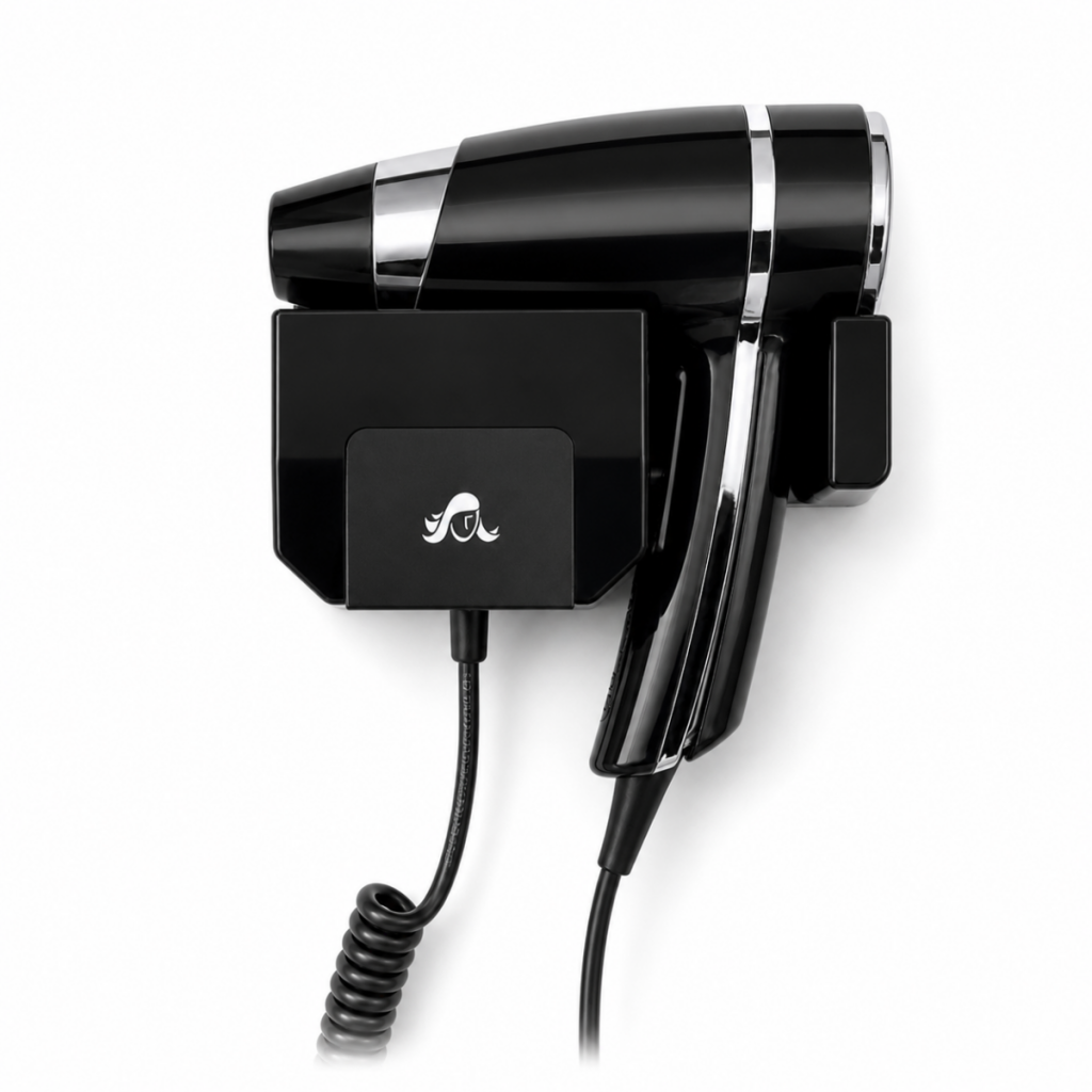 Wallmount Hairdryer Brittony black