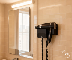 Wallmount Hairdryer Brittony black