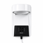 Wallmount Hairdryer Clipper white + SS