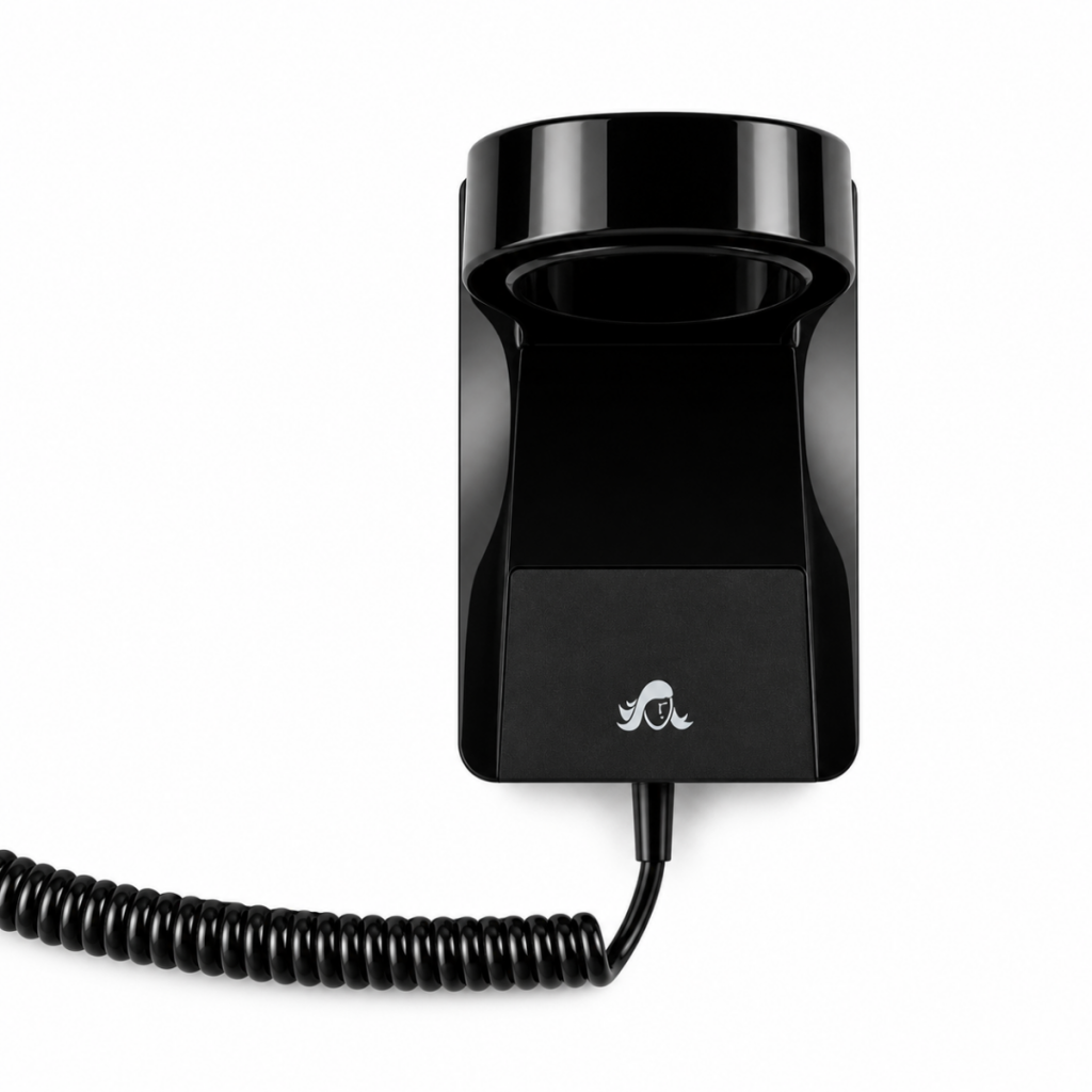 Wallmount Hairdryer Clipper black