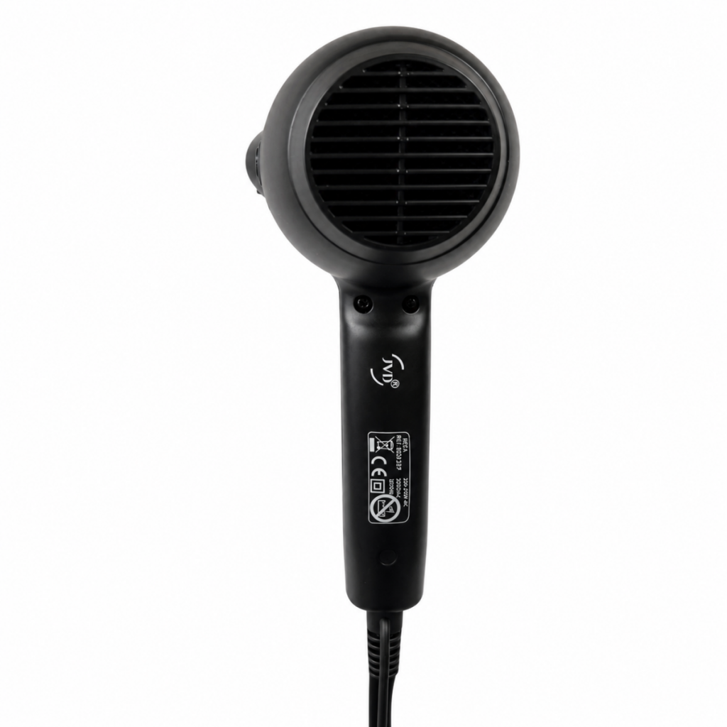 Ibiza matt black hair dryer