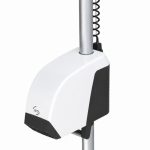 Wall-mounted hair dryer Neptune white