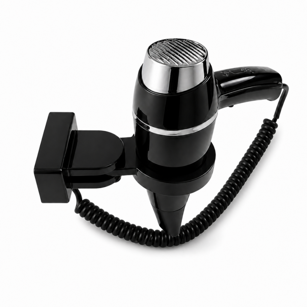 Hair dryer Alteo black + Universal support